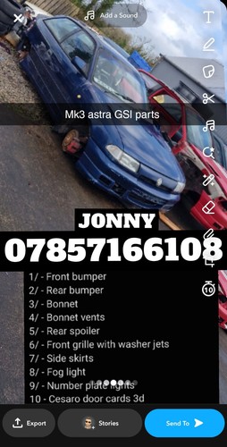 Vauxhall astra gsi mk3 - astra,