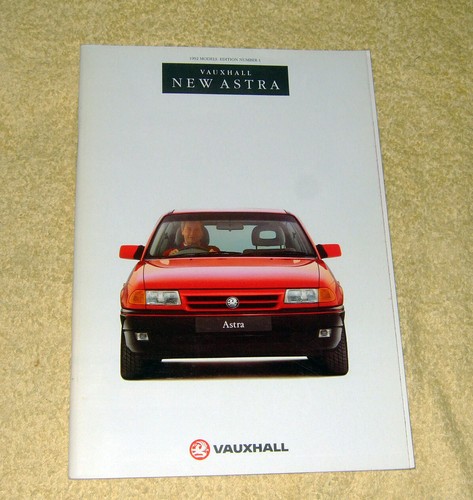 Vauxhall astra mk3 range - mk3, 1992