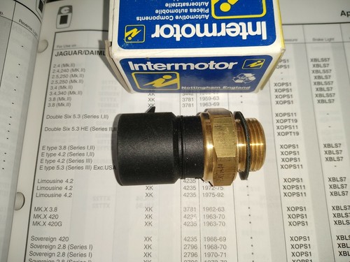 Radiator electric fan switch - radiator,