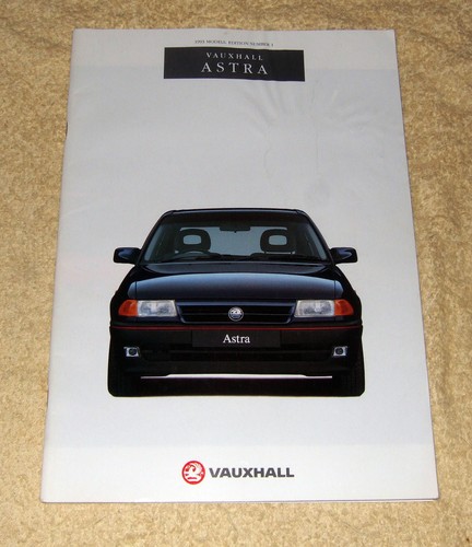 Vauxhall astra mk3 range 1993 - mk3,